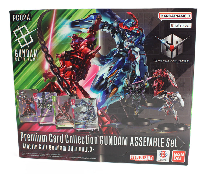 Gundam Card Game – Premium Card Collection GUNDAM ASSEMBLE Set – Mobile Suit Gundam GQuuuuuuX [PC02A]