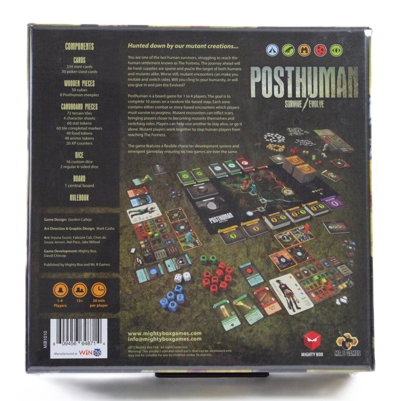 Posthuman Board Game (New) – Survival Adventure Strategy Game