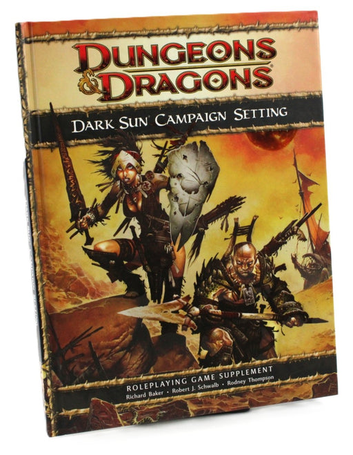 Dungeons & Dragons 4th Edition Dark Sun Campaign Setting — front cover
