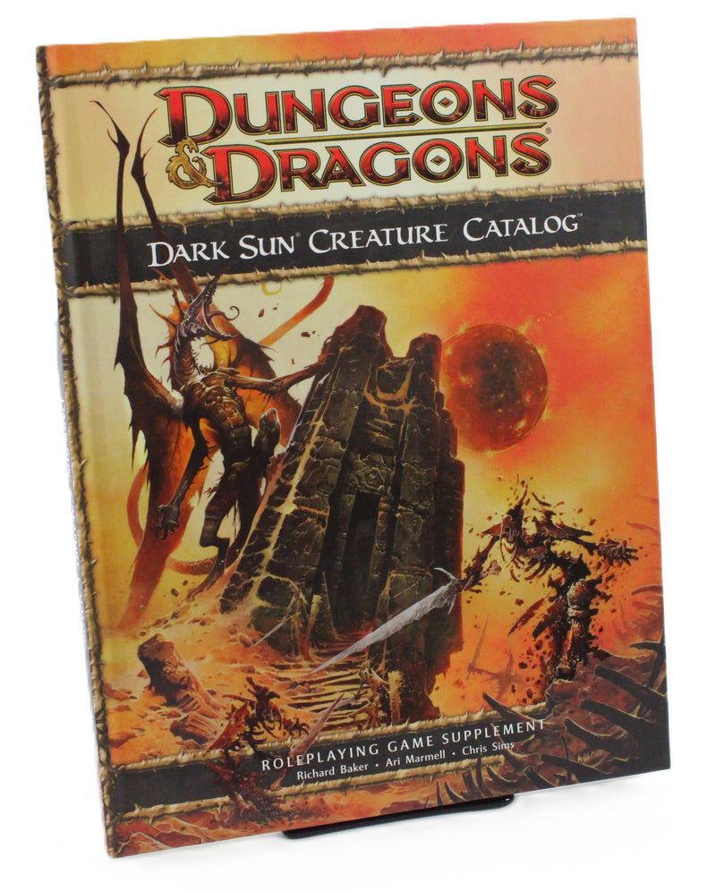 Dungeons & Dragons 4th Edition: Dark Sun Creature Catalog (New)