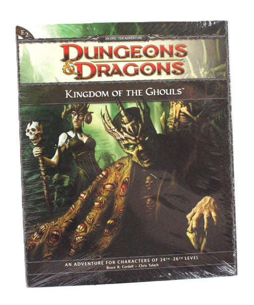 Dungeons & Dragons 4th Edition adventure E2 Kingdom of the Ghouls — front cover
