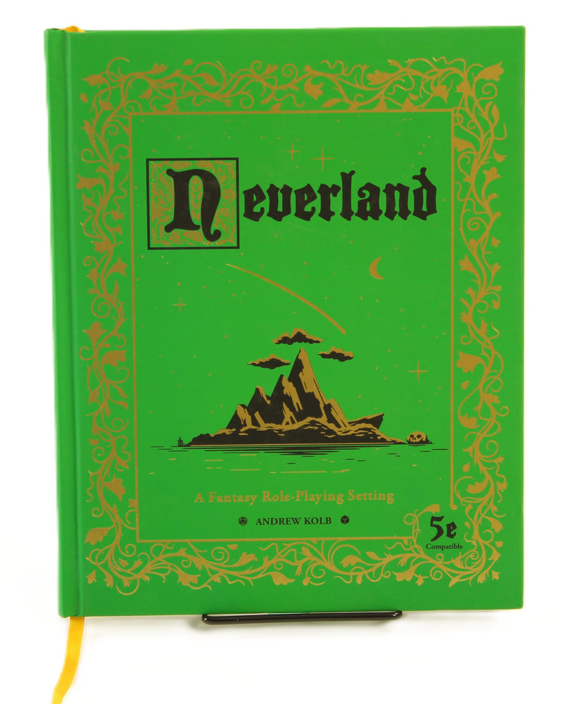 Neverland: A Fantasy Role-Playing Setting – Hardcover RPG Campaign Book | New