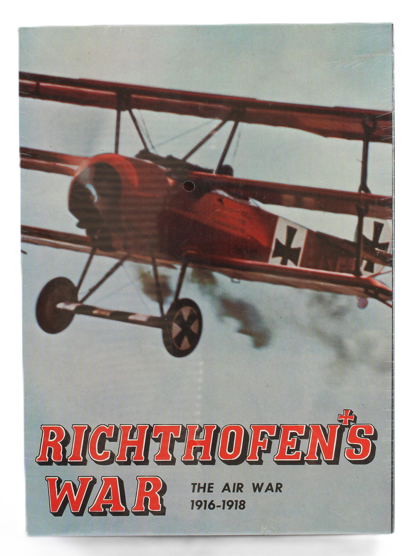 Richthofen's War – Avalon Hill 1972 Bookcase Edition – Factory Sealed