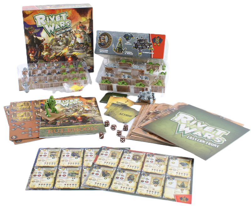 Rivet Wars: Eastern Front Board Game – Opened, Unplayed – Box Corner Damage