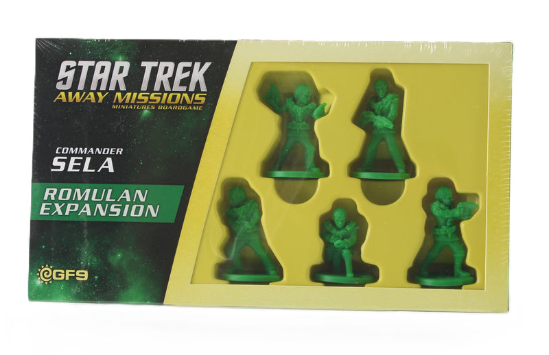 Star Trek: Away Missions Core Game + Commander Sela & Chancellor Gowron Expansions (New & Sealed)