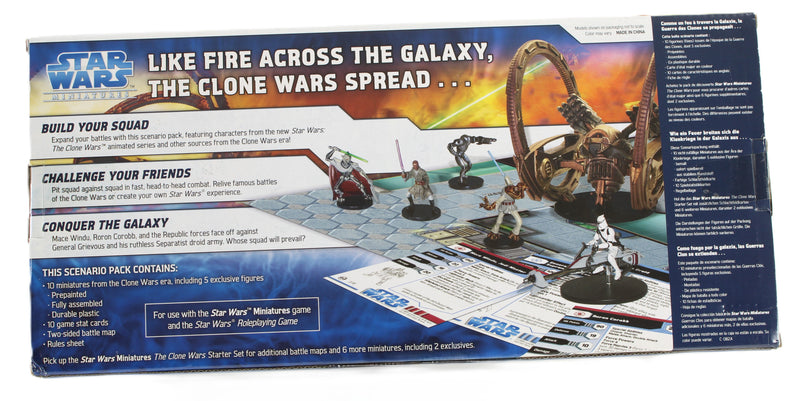 Star Wars Miniatures: Clone Wars Battles Scenario Pack (New & Sealed) – Wizards of the Coast