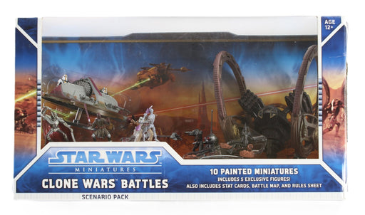 Star Wars Miniatures Clone Wars Battles scenario pack by Wizards of the Coast — sealed