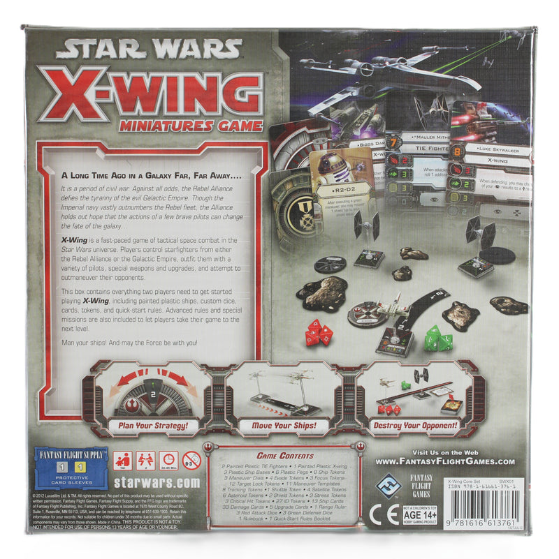 Star Wars: X-Wing Miniatures Game Core Set (1st Edition) New & Sealed – Fantasy Flight Games
