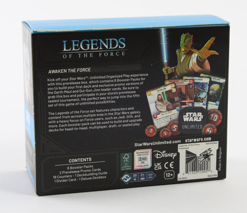 Star Wars Unlimited Legends of the Force - Prerelease
