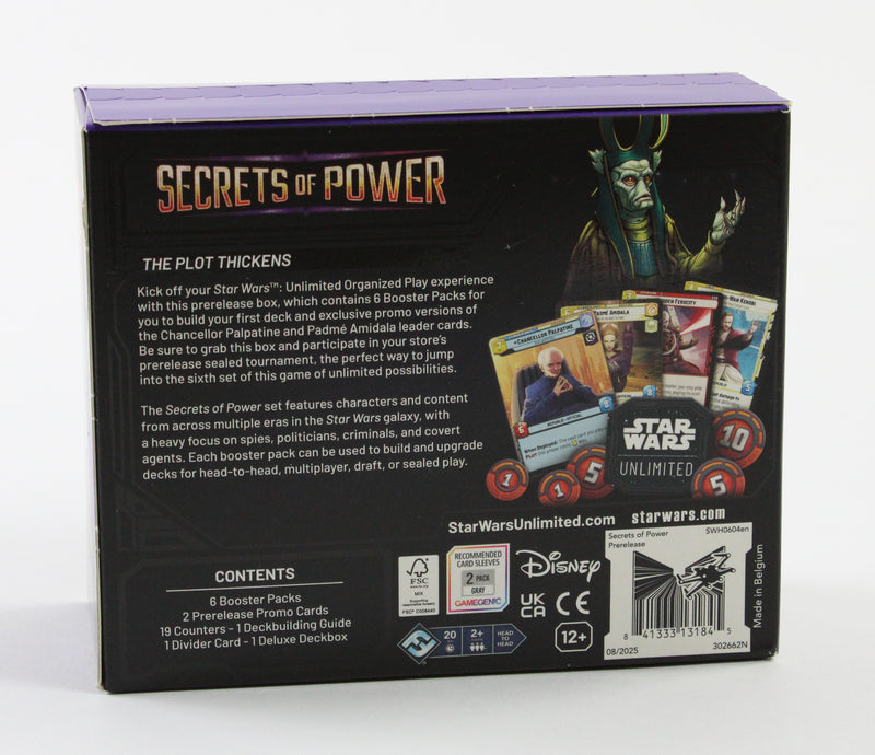 Star Wars Unlimited Secrets of Power - Prerelease Kit