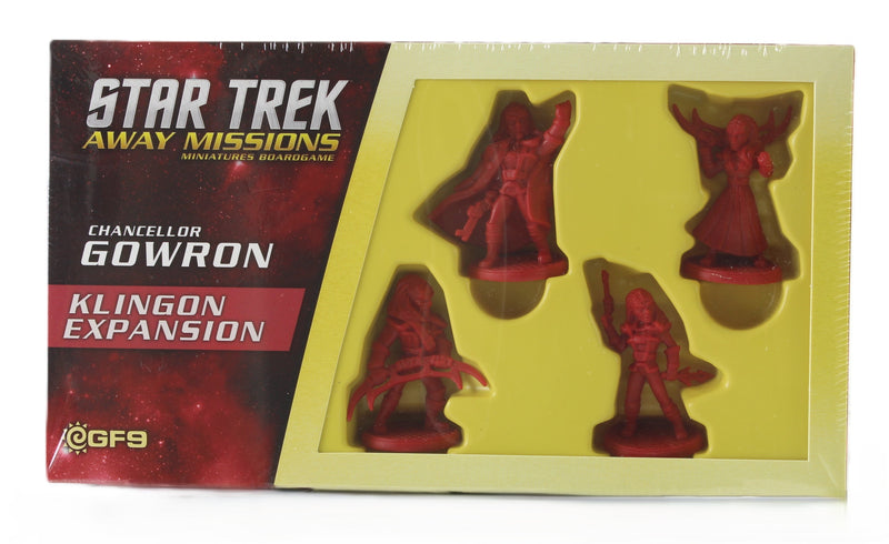 Star Trek: Away Missions Core Game + Commander Sela & Chancellor Gowron Expansions (New & Sealed)