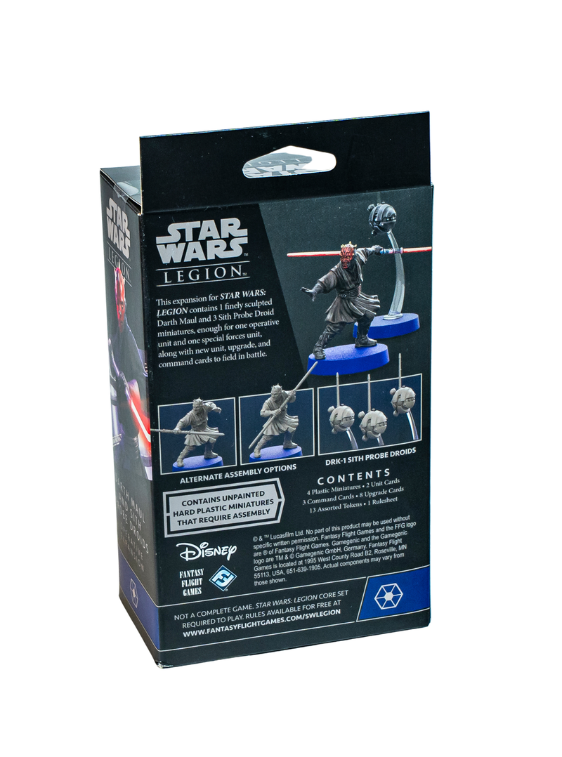 Star Wars Legion - Darth Maul and Sith Probe Operative Expansion