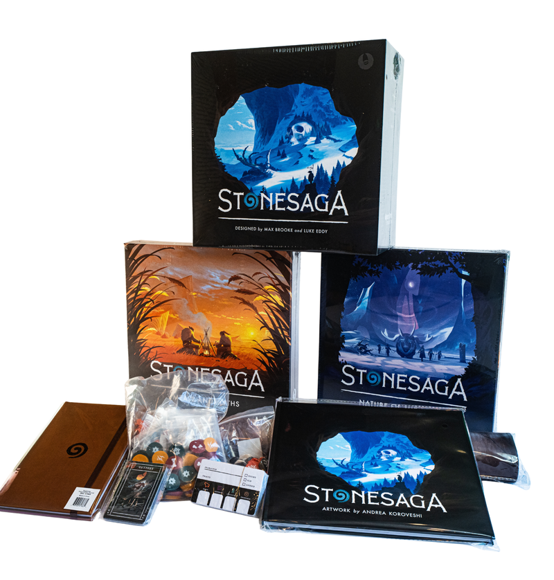 Stonesaga Board Game - Kickstarter All-in