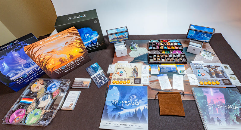 Stonesaga Board Game - Kickstarter All-in