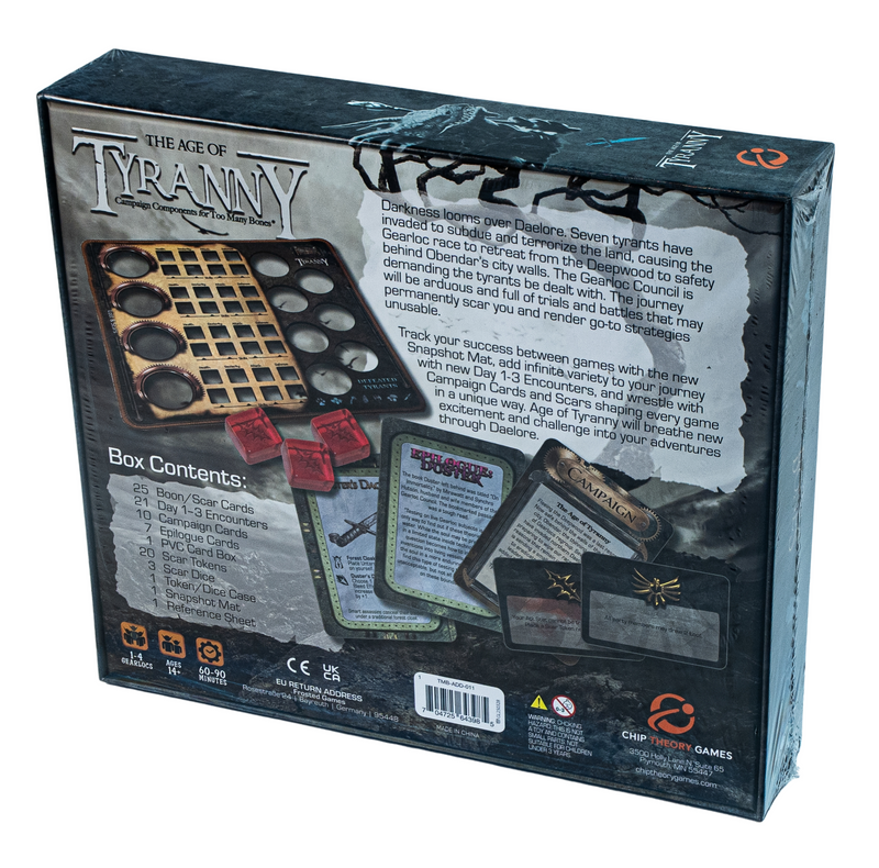 Too Many Bones: Age of Tyranny Expansion by Chip Theory Games