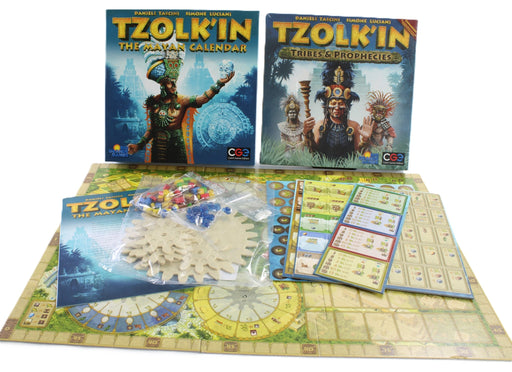 Tzolk'in The Mayan Calendar with Tribes & Prophecies expansion bundle