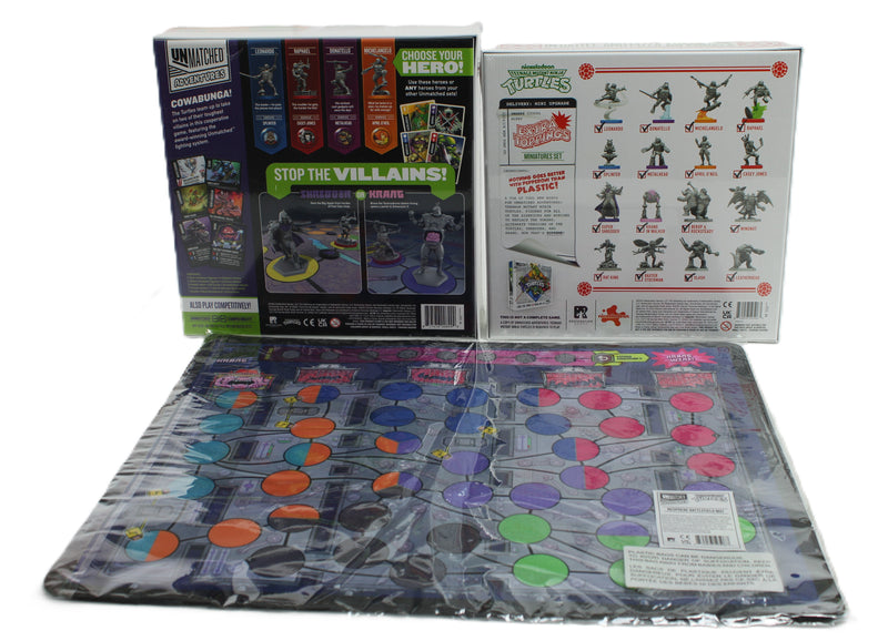 Unmatched Adventures: TMNT – Kickstarter Deluxe Bundle + Extras