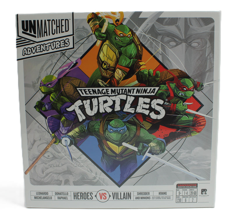 Unmatched Adventures: TMNT – Kickstarter Deluxe Bundle + Extras