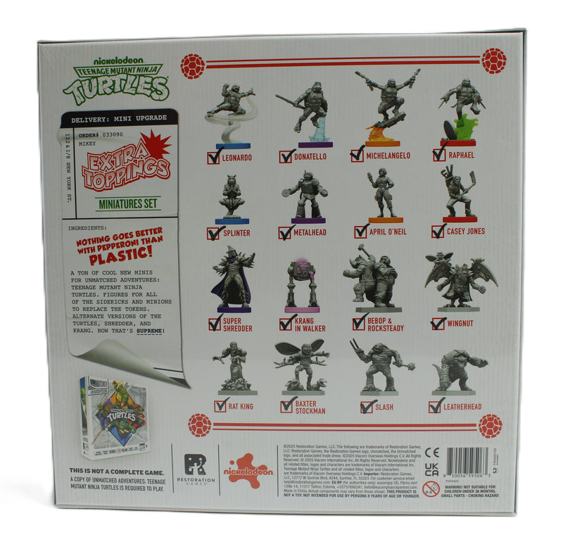 Unmatched Adventures: TMNT – Kickstarter Deluxe Bundle + Extras