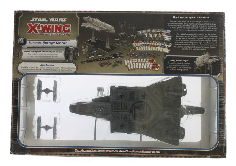 Star Wars X-Wing Miniatures Game: Imperial Assault Carrier Expansion Pack – 1st Edition – New & Sealed