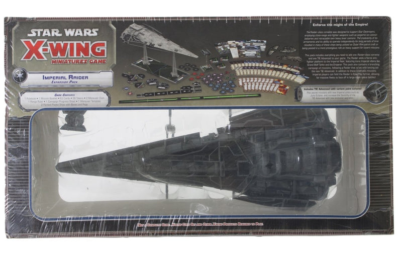 Star Wars: X-Wing Miniatures Game – Imperial Raider Expansion Pack (New & Sealed) – Fantasy Flight Games