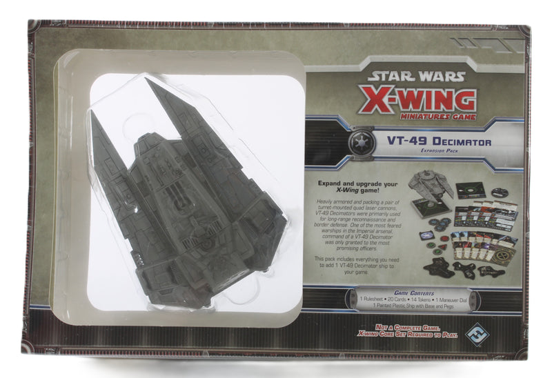 Star Wars X-Wing Miniatures Game VT-49 Decimator Expansion Pack SWX24 (Fantasy Flight Games)