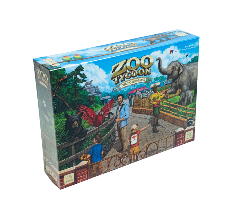 Zoo Tycoon the board Game Deluxe version Kickstarter exclusive