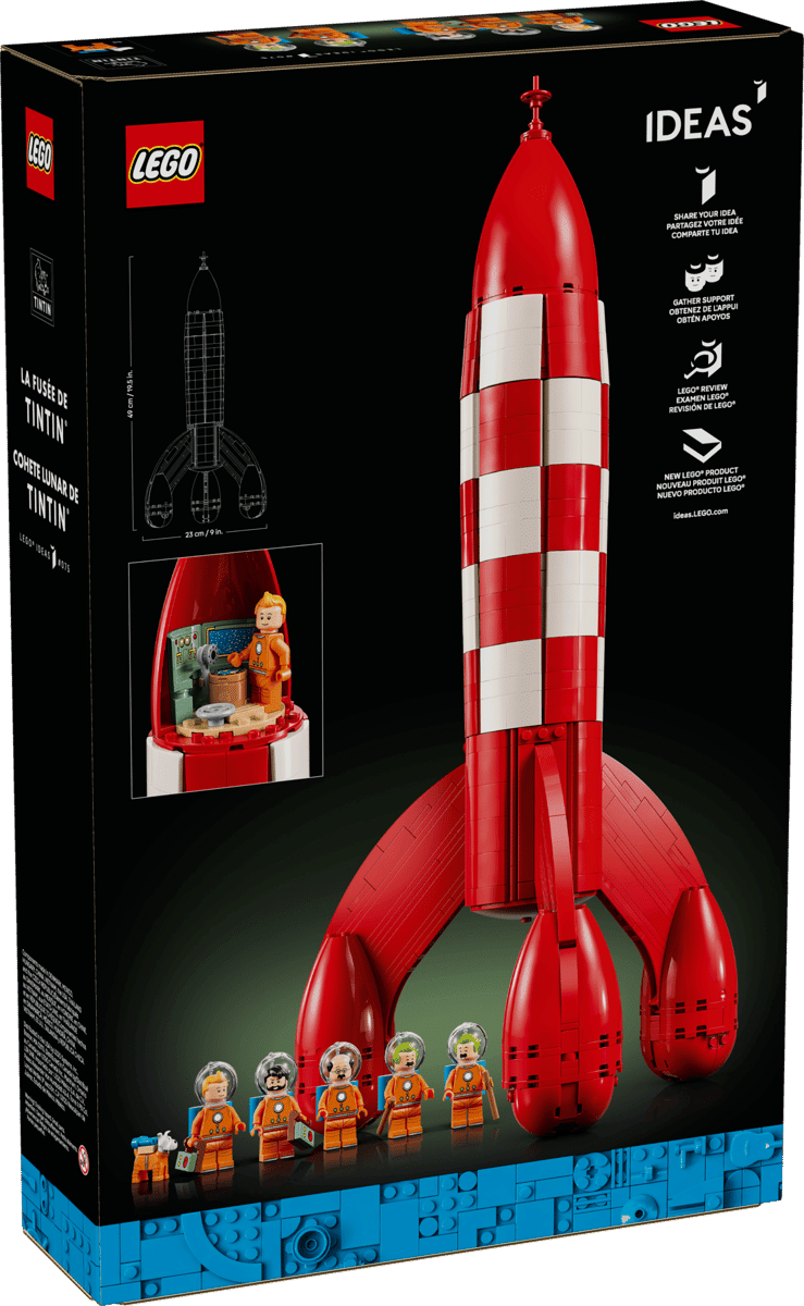 LEGO Ideas: Tintin Moon Rocket - 21367 - image 1