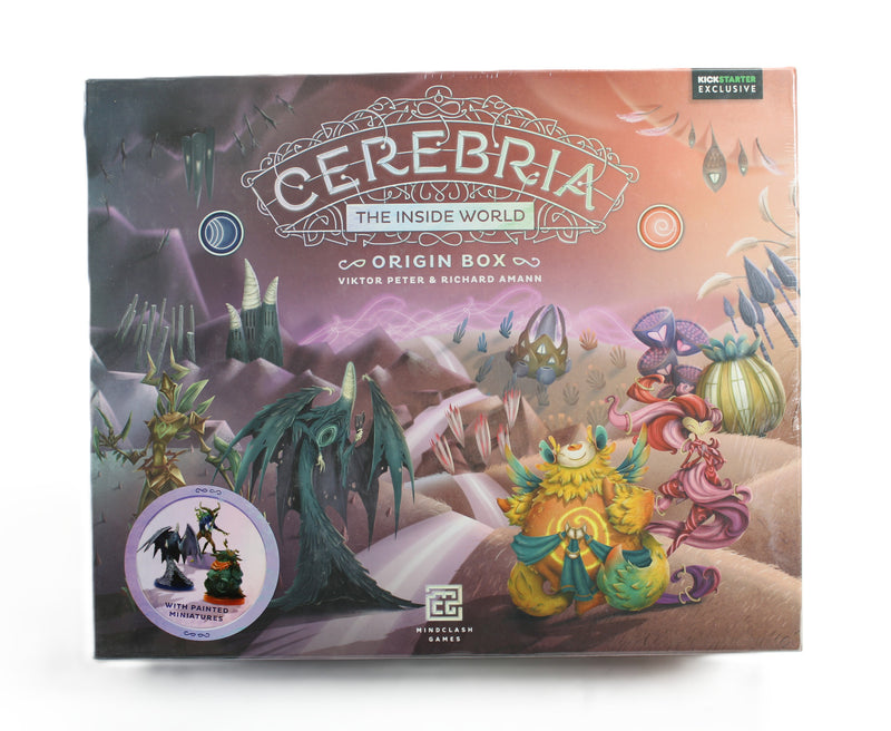 Cerebria Origin Box Kickstarter Painted Miniatures Board Game New Sealed