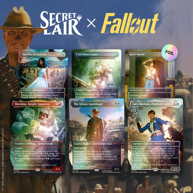 Magic: The Gathering Secret Lair x Fallout: Beyond Vault 33 Foil Edition - Factory Sealed