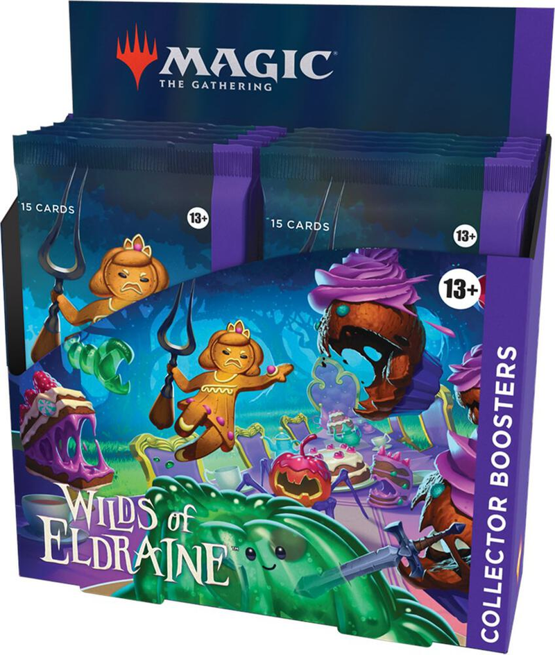 Magic: The Gathering Wilds of Eldraine Collector Booster Display Box (12 Packs) - Factory Sealed
