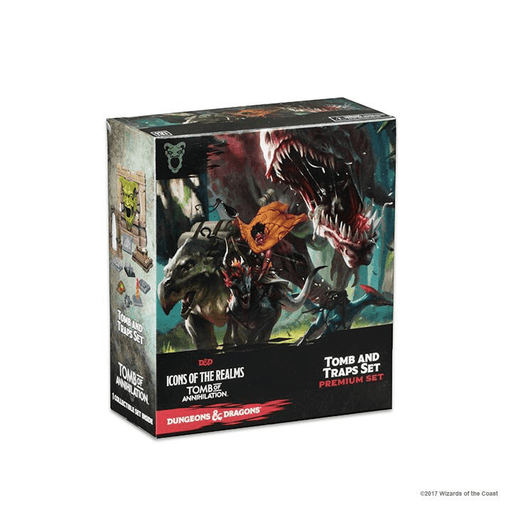 D&D Icons of the Realms Tomb & Traps set, Tomb of Annihilation — sealed miniatures