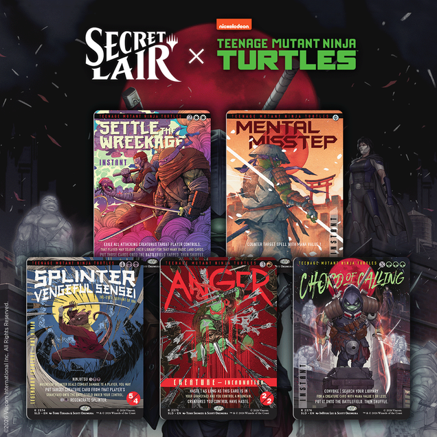 Magic: The Gathering Secret Lair x Teenage Mutant Ninja Turtles: The Last Ronin (Non-Foil)