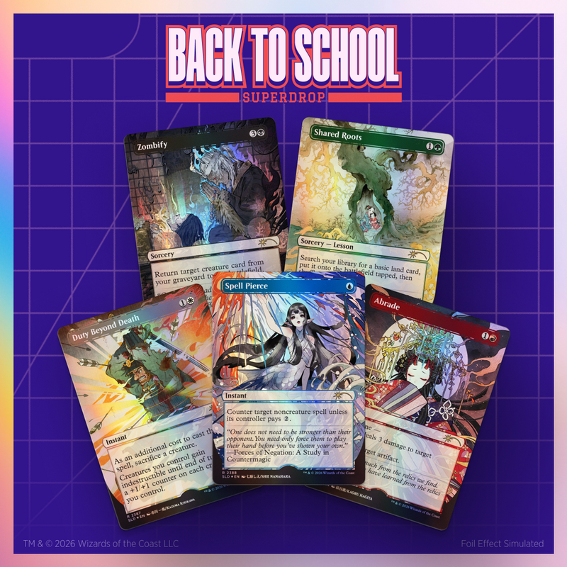 Magic: The Gathering Secret Lair Return to Mystical Archive Traditional Foil Edition Sealed