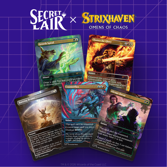 Magic: The Gathering Secret Lair: Omens of Chaos – Non-Foil Edition