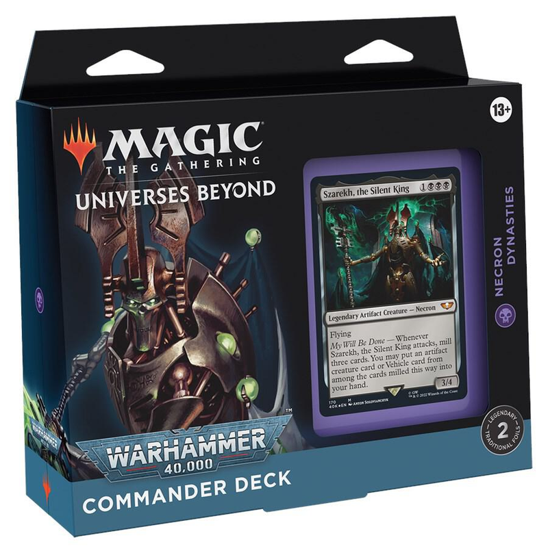 MTG: Warhammer 40,000 Necron Dynasties - Commander Deck