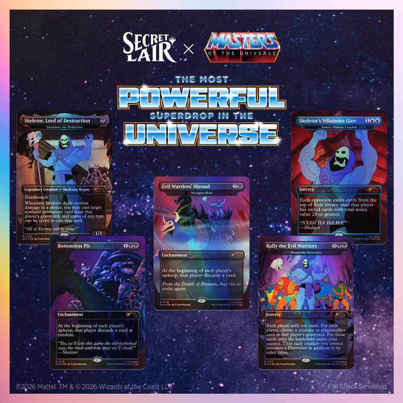 MTG: Secret Lair x Masters of the Universe - Nyah-ha-ha! Foil Edition