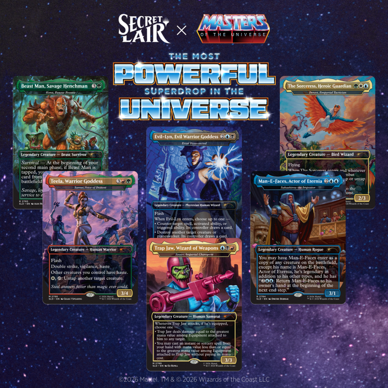 MTG: Secret Lair x Masters of the Universe - Allies and Enemies of Eternia Non-Foil - image 2
