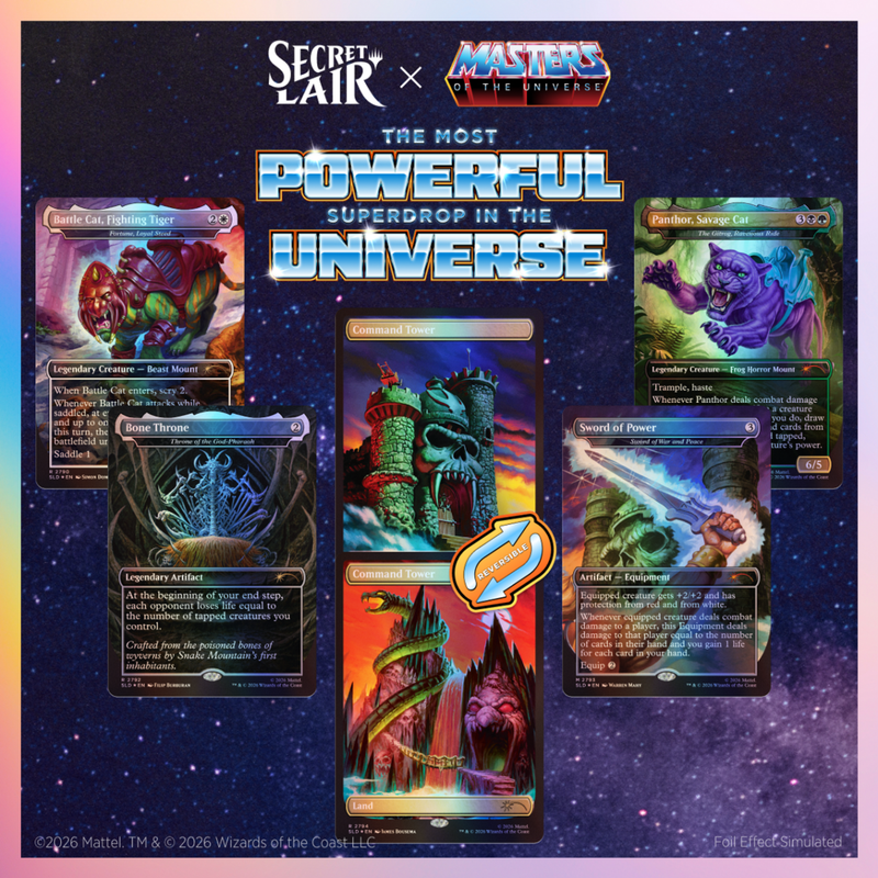 MTG: Secret Lair x Masters of the Universe - Sold Separately Foil Edition - image 2