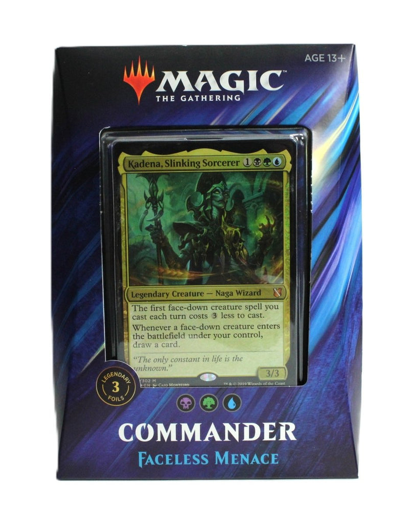 MTG: Commander 2019 Faceless Menace - Commander Deck - image 1