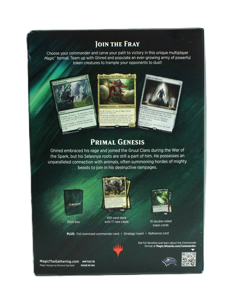MTG: Commander 2019 Primal Genesis - Commander Deck - image 2