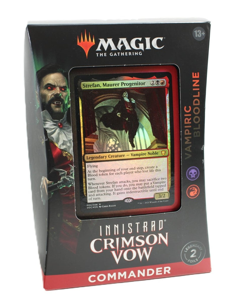 MTG: Innistrad Crimson Vow Vampiric Bloodline - Commander Deck - image 1